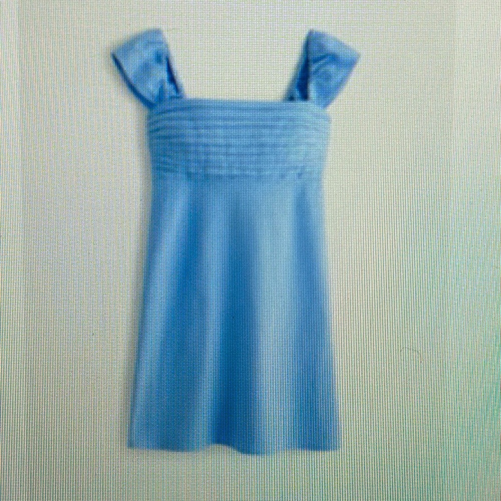 Abercrombie & Fitch Emerson Cap Sleeve Mini Dress - Small - Light Blue